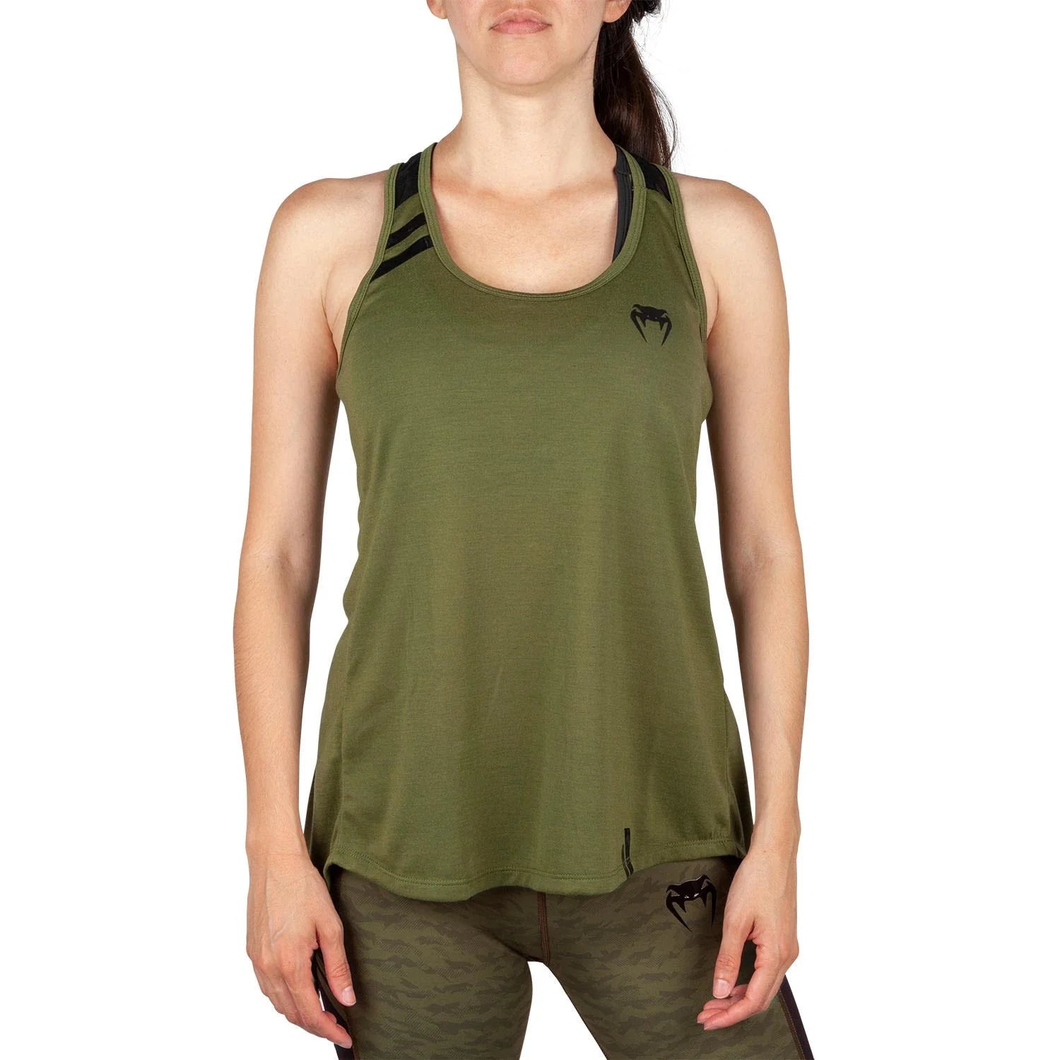 Power 2.0 Tank Top - Khaki/Black